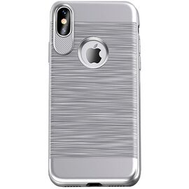 Купить Чехол-накладка Usams Lavan Series Apple iPhone X Silver, фото , характеристики, отзывы