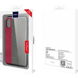 Купить Чехол-накладка Rock TPU+PU Origin Pro Series Case Apple iPhone X Red, фото , характеристики, отзывы