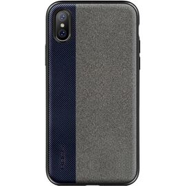 Купить Чехол-накладка Rock TPU+PU Origin Pro Series Case Apple iPhone X Blue, фото , характеристики, отзывы