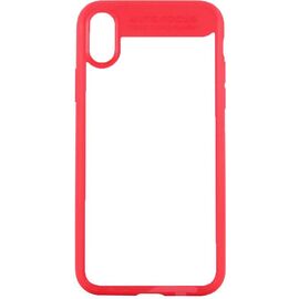 Придбати Чехол-накладка Rock TPU+PU Clarity Series Case Apple iPhone X Red, image , характеристики, відгуки