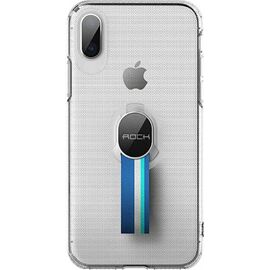 Купить Чехол-накладка Rock TPU+PC MOC Pro Series Protection Case Apple iPhone X Transparent, фото , характеристики, отзывы