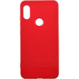 Придбати Чехол-накладка TOTO Line 1.2mm TPU case Xiaomi Redmi Note 6 Pro Red, image , характеристики, відгуки