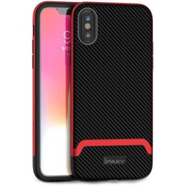 Купить Чехол-накладка Ipaky Bumblebee Series/PC Frame With TPU Case Apple iPhone XS Red, фото , характеристики, отзывы