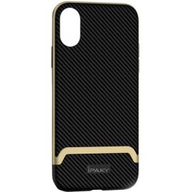 Купить Чехол-накладка Ipaky Bumblebee Series/PC Frame With TPU Case Apple iPhone XR Gold, фото , характеристики, отзывы