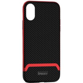 Купить Чехол-накладка Ipaky Bumblebee Series/PC Frame With TPU Case Apple iPhone XR Red, фото , характеристики, отзывы