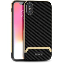 Придбати Чехол-накладка Ipaky Bumblebee Series/PC Frame With TPU Case Apple iPhone XS Max Gold, image , характеристики, відгуки