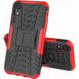 Купить Чехол-накладка TOTO Dazzle Kickstand 2 in 1 Case Apple iPhone XR Red, фото , характеристики, отзывы