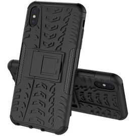 Придбати Чехол-накладка TOTO Dazzle Kickstand 2 in 1 Case Apple iPhone XS Max Black, image , характеристики, відгуки