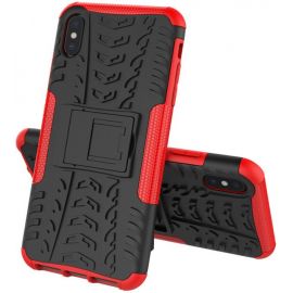 Купить Чехол-накладка TOTO Dazzle Kickstand 2 in 1 Case Apple iPhone XS Max Red, фото , характеристики, отзывы