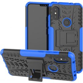 Купить Чехол-накладка TOTO Dazzle Kickstand 2 in 1 Case Xiaomi Redmi Note 6 Pro Blue, фото , характеристики, отзывы