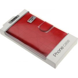Купить Чехол-книжка TOTO Book Silicone Slide Universal Cover 5,6" (№3) Red, фото , характеристики, отзывы