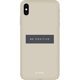 Купить Чехол-накладка PUMP Tender Touch Case for iPhone X/XS Be Positive, фото , характеристики, отзывы