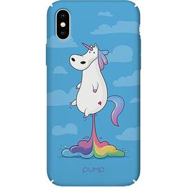 Купить Чехол-накладка PUMP Tender Touch Case for iPhone X/XS Soaring Unicorn, фото , характеристики, отзывы