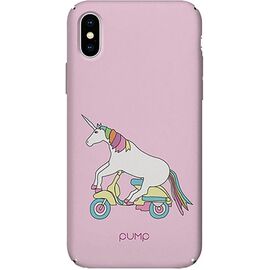 Придбати Чехол-накладка PUMP Tender Touch Case for iPhone X/XS Unicorn Biker, image , характеристики, відгуки
