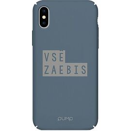 Придбати Чехол-накладка PUMP Tender Touch Case for iPhone X/XS Vse Zaebis, image , характеристики, відгуки