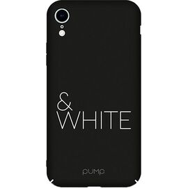 Купить Чехол-накладка PUMP Tender Touch Case for iPhone XR Black&White, фото , характеристики, отзывы