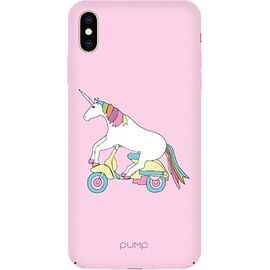 Купить Чехол-накладка PUMP Tender Touch Case for iPhone XS Max Unicorn Biker, фото , характеристики, отзывы