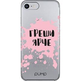 Купить Чехол-накладка PUMP Transperency Case for iPhone 8/7 Greshi Yarche, фото , характеристики, отзывы