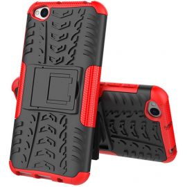 Придбати Чехол-накладка TOTO Dazzle Kickstand 2 in 1 Case Xiaomi Redmi Go Red, image , характеристики, відгуки