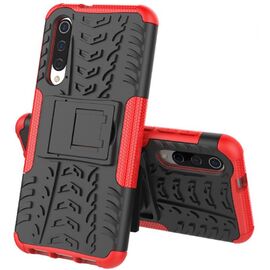 Придбати Чехол-накладка TOTO Dazzle Kickstand 2 in 1 Case Xiaomi Mi 9 SE Red, image , характеристики, відгуки