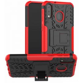 Купить Чехол-накладка TOTO Dazzle Kickstand 2 in 1 Case Samsung Galaxy M20 Red, фото , характеристики, отзывы