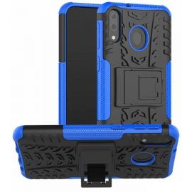 Купить Чехол-накладка TOTO Dazzle Kickstand 2 in 1 Case Samsung Galaxy M20 Blue, фото , характеристики, отзывы