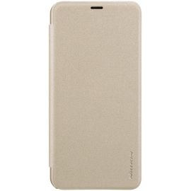 Купить Чехол-книжка Nillkin Sparkle Leather Case Samsung Galaxy J4+ Gold, фото , характеристики, отзывы