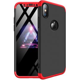 Купить Чехол-накладка GKK 3 in 1 Hard PC Case Apple iPhone X Red/Black, фото , характеристики, отзывы