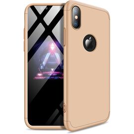 Купить Чехол-накладка GKK 3 in 1 Hard PC Case Apple iPhone XS Max Gold, фото , характеристики, отзывы