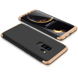 Придбати Чехол-накладка GKK 3 in 1 Hard PC Case Samsung Galaxy S9+ Gold/Black, image , характеристики, відгуки
