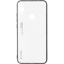 Купить Чехол-накладка TOTO Gradient Glass Case Xiaomi Redmi Note 7 White, фото , характеристики, отзывы