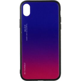 Придбати Чехол-накладка TOTO Gradient Glass Case Apple iPhone XR Lilac, image , характеристики, відгуки