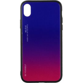 Купить Чехол-накладка TOTO Gradient Glass Case Apple iPhone XR Lilac, фото , характеристики, отзывы