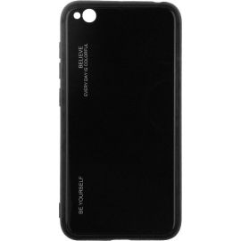 Придбати Чехол-накладка TOTO Gradient Glass Case Xiaomi Redmi Go Black, image , характеристики, відгуки