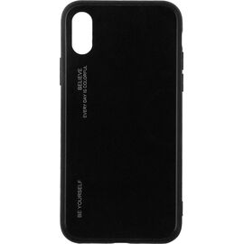 Купить Чехол-накладка TOTO Gradient Glass Case Apple iPhone X/XS Black, фото , характеристики, отзывы