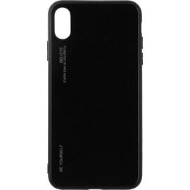 Купить Чехол-накладка TOTO Gradient Glass Case Apple iPhone XS Max Black, фото , характеристики, отзывы