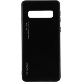 Придбати Чехол-накладка TOTO Gradient Glass Case Samsung Galaxy S10 Black, image , характеристики, відгуки