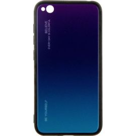 Купить Чехол-накладка TOTO Gradient Glass Case Xiaomi Redmi Go Purple, фото , характеристики, отзывы