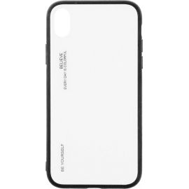 Купить Чехол-накладка TOTO Gradient Glass Case Apple iPhone XR White, фото , характеристики, отзывы