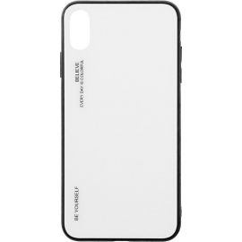 Придбати Чехол-накладка TOTO Gradient Glass Case Apple iPhone XS Max White, image , характеристики, відгуки