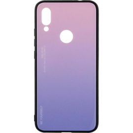 Купить Чехол-накладка TOTO Gradient Glass Case Xiaomi Redmi 7 Pink, фото , характеристики, отзывы
