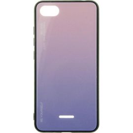 Купить Чехол-накладка TOTO Gradient Glass Case Xiaomi Redmi 6A Pink, фото , характеристики, отзывы