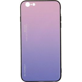 Купить Чехол-накладка TOTO Gradient Glass Case Apple iPhone 6 Plus/6S Plus Pink, фото , характеристики, отзывы