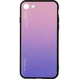 Купить Чехол-накладка TOTO Gradient Glass Case Apple iPhone 7/8/SE 2020 Pink, фото , характеристики, отзывы