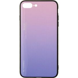 Купить Чехол-накладка TOTO Gradient Glass Case Apple iPhone 7 Plus/8 Plus Pink, фото , характеристики, отзывы