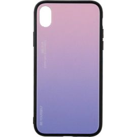 Купить Чехол-накладка TOTO Gradient Glass Case Apple iPhone XR Pink, фото , характеристики, отзывы