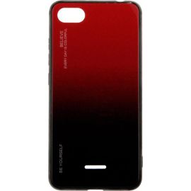 Придбати Чехол-накладка TOTO Gradient Glass Case Xiaomi Redmi 6A Red, image , характеристики, відгуки