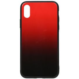 Придбати Чехол-накладка TOTO Gradient Glass Case Apple iPhone XS Max Red, image , характеристики, відгуки