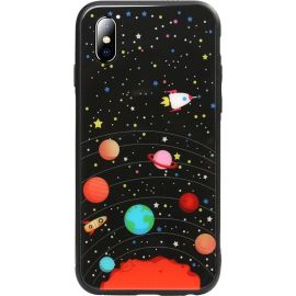 Придбати Чехол-накладка TOTO Glass Fashionable Case Apple iPhone X Star Space, image , характеристики, відгуки