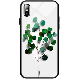 Купить Чехол-накладка TOTO Glass Fashionable Case Apple iPhone XS Max Tree of Life White, фото , характеристики, отзывы